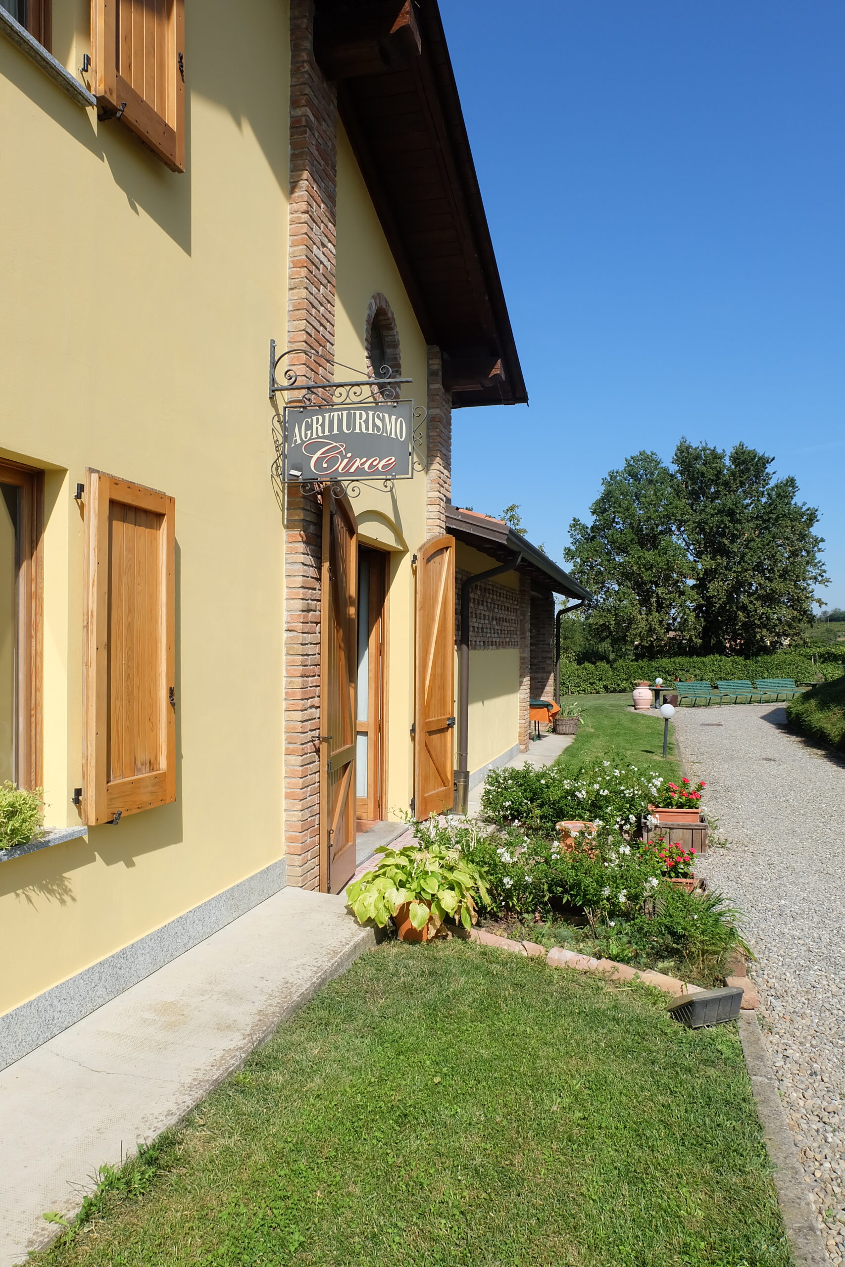 La sala da pranzo